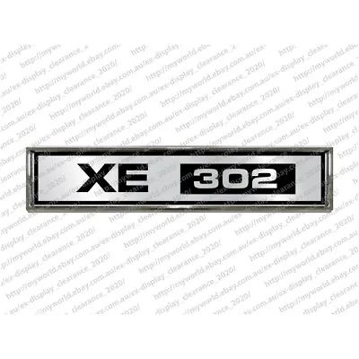 #1361 Badge To Suit Ford Xe 302 Falcon Chrome Car Emblem • $37