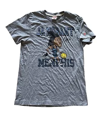 Homage NBA Memphis Grizzlies JA Morant Adult Small Graphic T-Shirt • $10