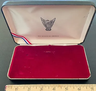Vintage EAGLE SCOUT Boy Scouts Of America Medal Presentation BOX CASE ONLY BSA • $24.99