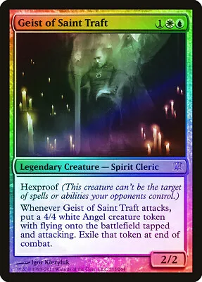 Geist Of Saint Traft FOIL Innistrad PLD Mythic Rare MAGIC MTG CARD ABUGames • $8.55