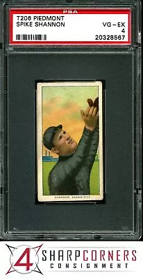 1909-11 T206 Piedmont Spike Shannon Psa 4 • $67