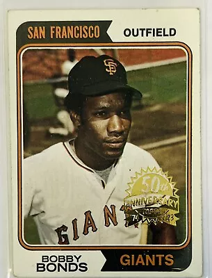 2023 Topps Heritage BOBBY BONDS BUYBACK 1974 50th Gold Stamp Giants • $19.95