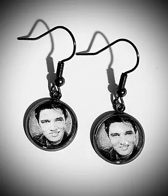 Elvis Presley Vintage Rock N Roll 50s 60s Dangle Earrings • $8.83