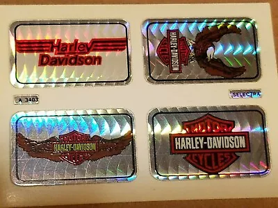 HARLEY DAVIDSON WINGS 1970's PRISM STICKER VINTAGE MOTORCYCLE CHOPPER NOS DECAL • $9.95