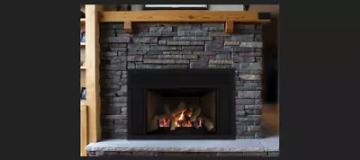 Stellar NATURAL GAS Direct Vent Fireplace Insert  3-sided Full View Surround • $1899