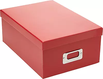 Photo Storage Box - Bright Red • $19.99