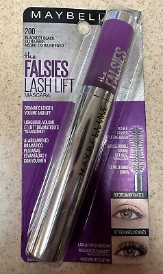 Maybelline The Falsies Lash Lift Mascara #200 Blackest Black- New In Package • $9.95