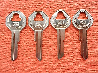 1961 1962 1963 1964 1965 1966 Gm Logo Chevy Belair Impala Nomad Key Blanks  • $18.16