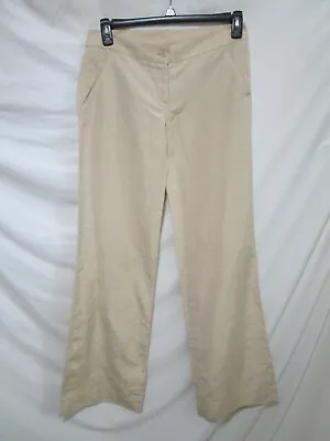 Missoni Nude Beige Silk Made In Italy Wide Leg Pants Women Sz 8 US • $36.39