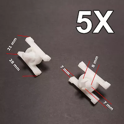 5X Rocker Panel Door Moulding Clips Mounting Brackets For BMW • $5.99