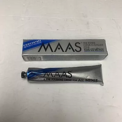 Maas Concentrated Metal Cleaning & Polishing Creme 113g - New • $44.99