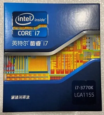 £165 • Buy Intel Core I7-3770K SR0PL Quad Core Processor 3.5 GHz, Socket LGA1155  77W CPU