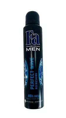 Fa Men Perfect Wave Refreshing 48 Hr Fresh Protection Deodorant And Body Spray • $8.99