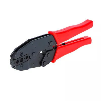 Ratchet Action Coax Cable Connector Crimp Tool F Type BNC RG58 RG59 RG6 RG62 • $23.99