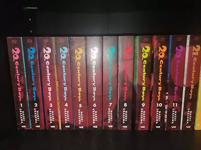 20th Century Boys Perfect Edition Manga Volumes 1-11 + 21st Century Boys New Eng • £125.69