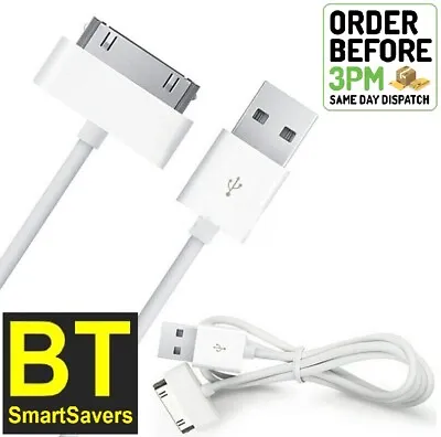 £2.94 • Buy Apple IPhone IPad IPod 30 Pin Cable USB Data Sync Charger Charging Lead UK Stock