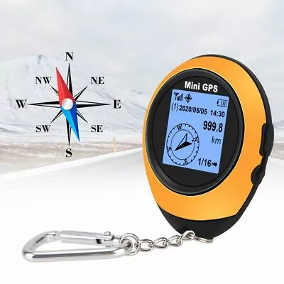 £63.01 • Buy Mini GPS Navigation Handheld Buckle Compass Outdoor Sport Travel Hiking Mini GPS