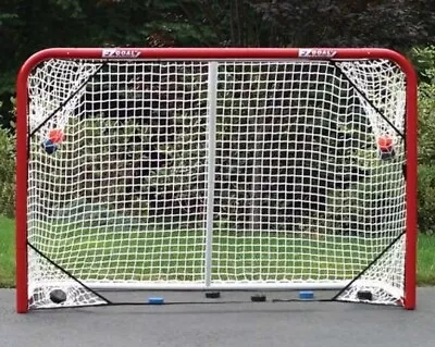 Monster Steel Tube Heavy-Duty Regulation Folding Metal Hockey Goal Net 6 X 4Ft • $125