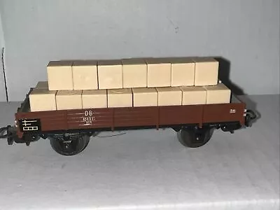 Märklin H0 Scale Low Sided Wagon With Load 1977- • $14.88