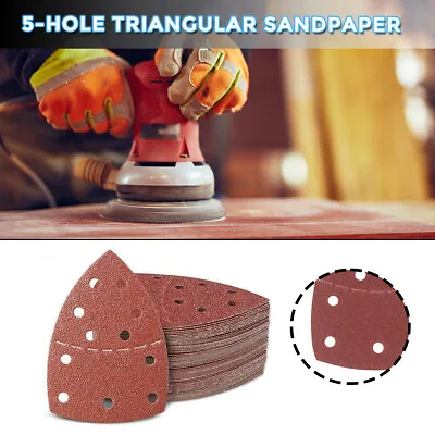 £5.99 • Buy 40X Mixed Mouse Sanding Sheets Black& Decker Mouse Palm Sander Pads Sandpaper
