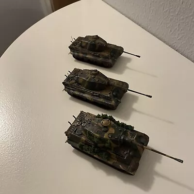 3 King Tiger Tanks 1/72 Scale Wargaming  • £24