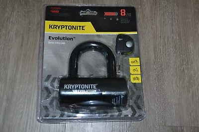 Kryptonite Evolution Series 4 Disc Locks BLACK - New On Card • $35.99