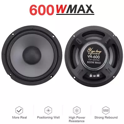 Powered Car Sub Woofer Audio 4/5/6 Inch Car Speakers 600W • $15.50