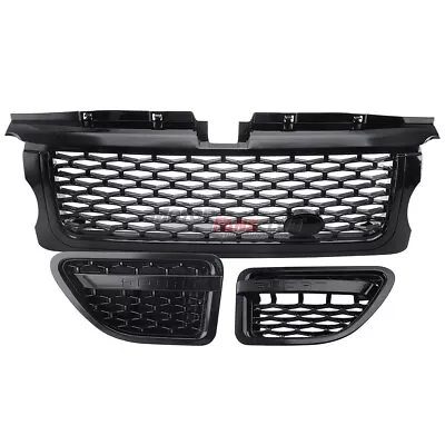 For Range Rover Sport 2006 2007 2008 2009 Autobiography Grill Air Side Set Black • $123.99