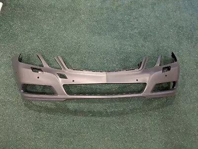 Mercedes W212 Front Primed Bumper Cover Non AMG W/Headlight & Washer Holes  • $120