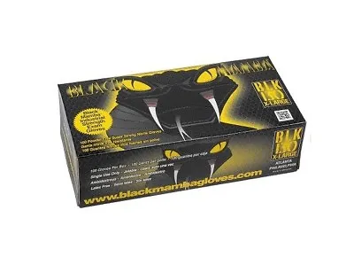 $30.64 • Buy Gloves Nitrile Black BlackMamba - Size M - Box Of 100