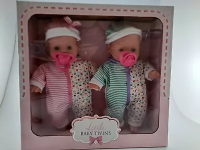 Little Baby Identical Twins Doll With Dummy For Kids  • £16.99