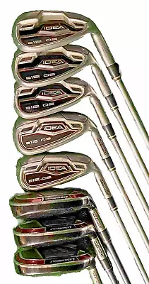 Adams IDEA A12 OS Golf Set 4h5h6h-PWGW Regular Flex Nice Grips Men's RH SWEET • $423.42