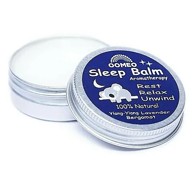 Sleep Balm Rest Relax Aromatherapy Help Aid Lavender Insomnia Cream OOMEO • £6.25