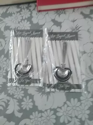 Set Of Two Love Beyond Measure Spoons • $3.75