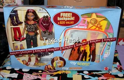 NEW My Scene Chelsea Shopping Spree 2004 With Backpack/Accessories Barbie Doll • $95