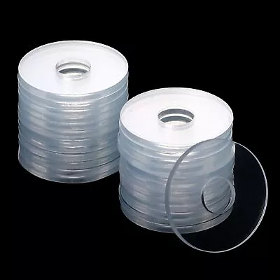 50PCS 3/4 Inch Clear Washers For Screws Vinyl Replacement Plastic Flat Washer... • $12.81