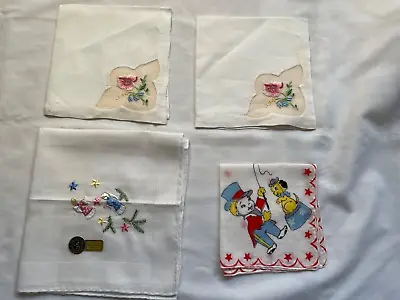 Vintage Handkerchiefs • $7