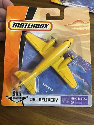 HTF! Matchbox Sky Busters DHL Transport Propeller Cargo Plane SB-61 • $20