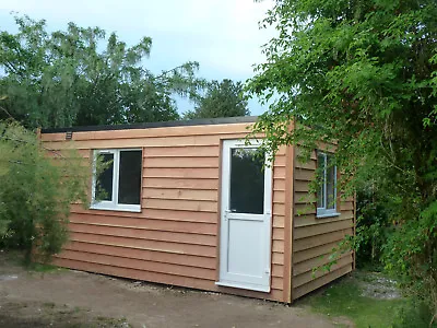 Insulated Garden Studio £1500 PER SQUARE METRE .  SELF CONTAINED 5m X 3m • £1500