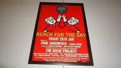 LIMELIGHT CLUB LONDON Paul Oakenfold/reese Project-1993 Framed Original Advert • $21.12