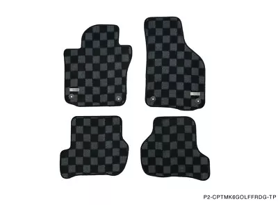 P2M Phase 2 Front & Rear Carpet Floor Mats For VW MK6 Golf / GTI Hatchback 10-14 • $95