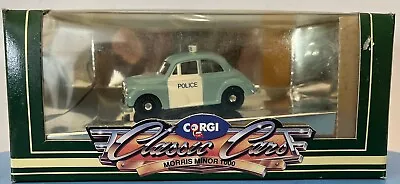 £5 • Buy Corgi Classics Morris Minor - Police 1:43 C703/1 1000 Saloon 