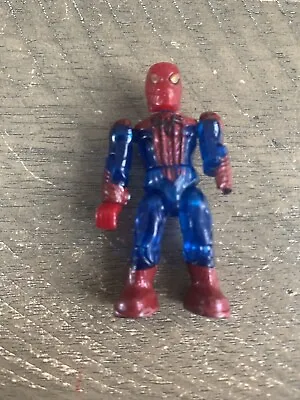 Mega Bloks Construx Marvel Spider-man Mini Fig 2  Transparent Gold Eyes See Pics • $18.75