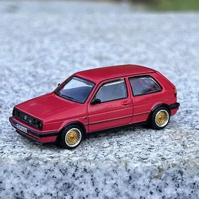 XCARTOYS 1/64 Scale Volkswagen Golf GTI MK2 Red Diecast Car Model Toy Gift • $31