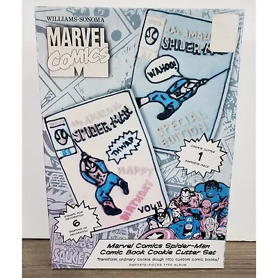 Williams Sonoma 2011 Marvel Comics Spiderman Cookie Cutter Set New Read!! • $9.99