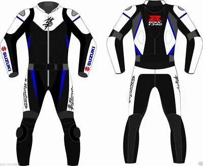 $297.13 • Buy Mens Suzuki GSXR Motorcycle 1PC Suit Leather Motorbike Sport BIker Racing Armour