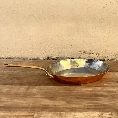 French Copper Frying Pan Villedieu Made In France 2811227 • $199