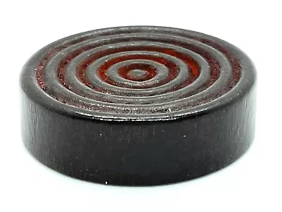 Michael Graves Backgammon Dark Brown Round Wood Game Piece • $4.97