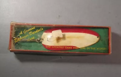 Vintage Eppinger Dardevle Dare Devil Huskie Jr Fishing Lure Bait Spoon With Box • $6.95