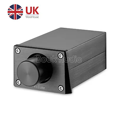 Mini Stereo Passive Preamp Amplifier/Computer Speaker Lossless Volume Control • £39.99